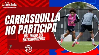 Adalberto Carrasquilla no estuvo en inicio del entrenamiento