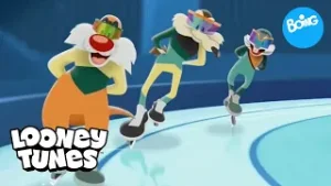 Patinaje de velocidad y pista corta ⛸️| Looney Tunes presenta: Explicando los deportes | Boing