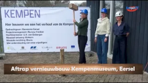 Aftrap vernieuwbouw Kempenmuseum, Eersel
