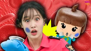 Why Do You Get Bruises? | What's Happening Inside Your Body? | Wee-Woo Wee-Woo Body Exploration |...