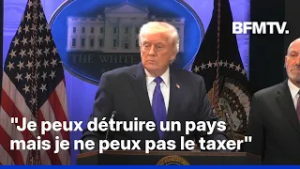 Droits de douane, Iran, Europe… La prise de parole de Donald Trump en intégralité