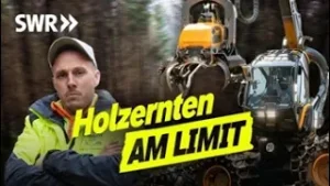 Harvester im Einsatz: Forstwirt Frank macht Holzernte im Winter I SWR Legends of Ländle