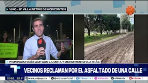 Villa Retiro reclama asfalto: 900 familias piden pavimentar un pasaje en la zona norte de Córdoba