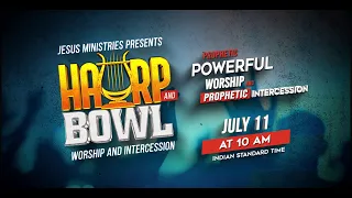 ✨ Join Us for Harp & Bowl - Worship & Prayer | July 11 | Jesus Ministries Chennai | Promo