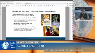 Budget Committee Meeting Session II 09-24-26