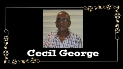 Death Announcement  - Cecil George