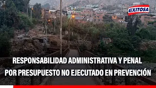 🔴🔵 Liability for unspent prevention budget could be administrative and criminal