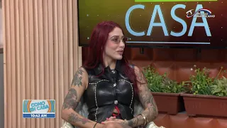 LUCKY LUCIANA ON COMO EN CASA