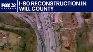 I-80 reconstruction in Will County continues