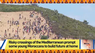 Risky crossings of the Mediterranean prompt some young Moroccans to build future at home
