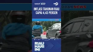 INFLASI TAHUNAN RIAU CAPAI 4,43 PERSEN