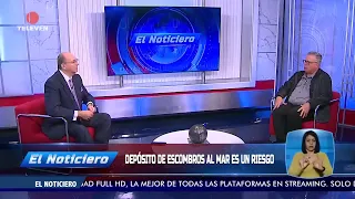 Debris dumping in the ocean poses a risk – El Noticiero Midday Broadcast 07/10/26