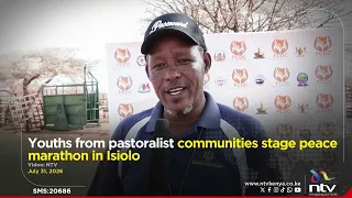 Youths from pastoralist communities stage peace marathon in Isiolo