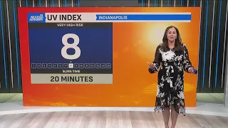 No rain chances in central Indiana until tomorrow morning