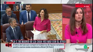 Natalia Junquera, sobre el ático de Ayuso: "Nos están tomando el pelo" - Al Rojo Vivo