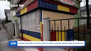 Frizeria tricoloră a lui Sârcu, "rasă" pe fondul unor reclamații legate de autorizații