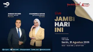 JAMBI TODAY | August 31, 2026 Edition#jhi#News#WorldCupU17OnTVRI#TVRIJambi#NationUnitingMedia