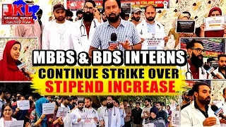 J&K Ground Report: MBBS & BDS Interns Continue Strike Over Stipend Increase | Anantnag