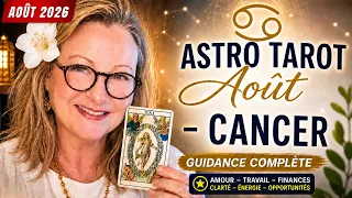 Cancer, NO MORE drama 🌊⚖️ August 2026 = relational alchemy + total regeneration (Temperance)