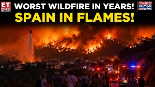 Breaking: Terrifying Wildfires Sweep Spain | Thousands Evacuated Amid Deadly Blaze | World News