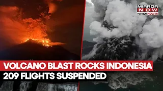 Indonesia's Anak Krakatau Erupts, 209 Flights Suspended As Ash Cloud Soars 50,000 Feet | Watch