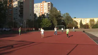 Lánchíd utcai iskola sportpályaátadás