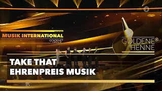 Take That wird mit dem Ehrenpreis Musik International überrascht | Goldene Henne 2026