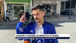 Studentët e Shkodrës, në mbështetje të Tiranës