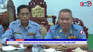 CMAC Highlights Explosive Remnants of War Impact on More Than 350,000 People in Talks with UNDP