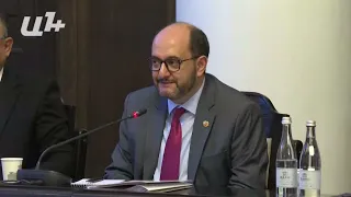 Արայիկ Հարությունյանի վերջին խոսքը Կառավարության նիստում