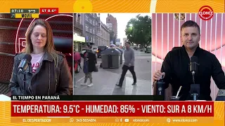 Weather report and check-in with Giuliana Nassivera - 09/04/2026
