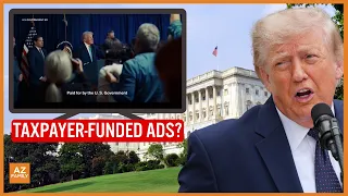 Trump White House ads spark questions over taxpayer funding