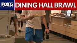 Downtown Atlanta brawl erupts inside campus hall | FOX 5 News