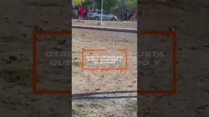 Embestida y salvaje ataque a un automovilista en Rawson