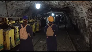 Banským vláčikom do bane a späť