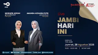 JAMBI TODAY | August 28, 2026 Edition#jhi#News#WorldCupU17OnTVRI#TVRIJambi#NationUnitingMedia