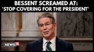 Maxine Waters and Treasury Secretary Scott Bessent Clash Over Trump’s Economic Agenda | N18G