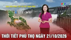 Weather forecast for Phu Tho on October 21, 2026 | Cloudy, with scattered rain, sunny during the ...