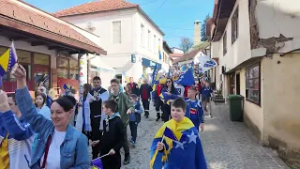 Tešanjska hronika 1000: "Pod jednom zastavom" - svečana šetnja u povodu 1. marta, Dana nezavisnosti