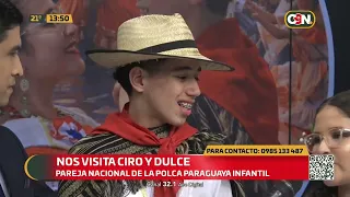 Ciro and Dulce brought rhythm to Primera Edición