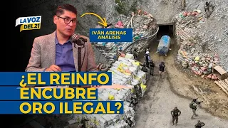 Does Reinfo facilitate illegal mining? Iván Arenas explains the case that led to money laundering...