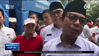 CURBING INFLATION, BENGKULU CITY GOVERNMENT HOLDS AFFORDABLE FOOD BAZAAR FOR INDONESIA'S 81ST ANN...
