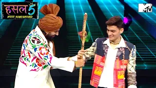 Akshat Blend Folklore With Rap | Hustle 5 Apna Homeground | Badshah | MC Square | Paradox