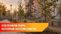 Trees planted in Ufa's infamous "Homecoming Alley"