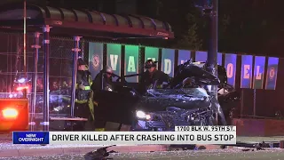Man dies in crash on Far South Side early Saturday morning