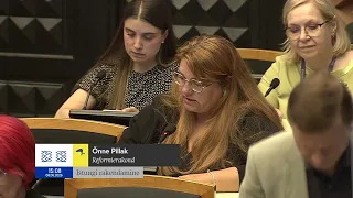 Riigikogu istung, 8.06.2026