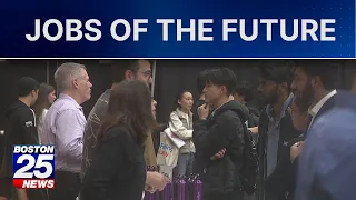 ‘I don’t think it’s going anywhere’: Job seekers pack BU for Boston AI Week