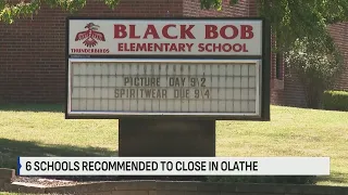 Olathe Public Schools district leaders speak on potential closure of 6 schools
