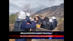 PËRPLASJE NË PROTESTËN E BANORËVE TË BAKS-RRJOLLIT