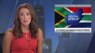 Separate mass shootings in South Africa townships leave at least 27 people dead